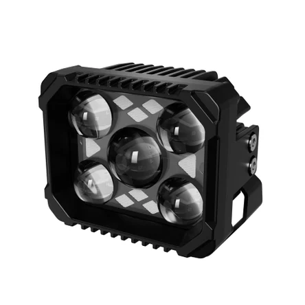 Pyro 32/65W, 4.5 дюйма, 9 чипов, 1 отражатель, 4 лазерных модуля